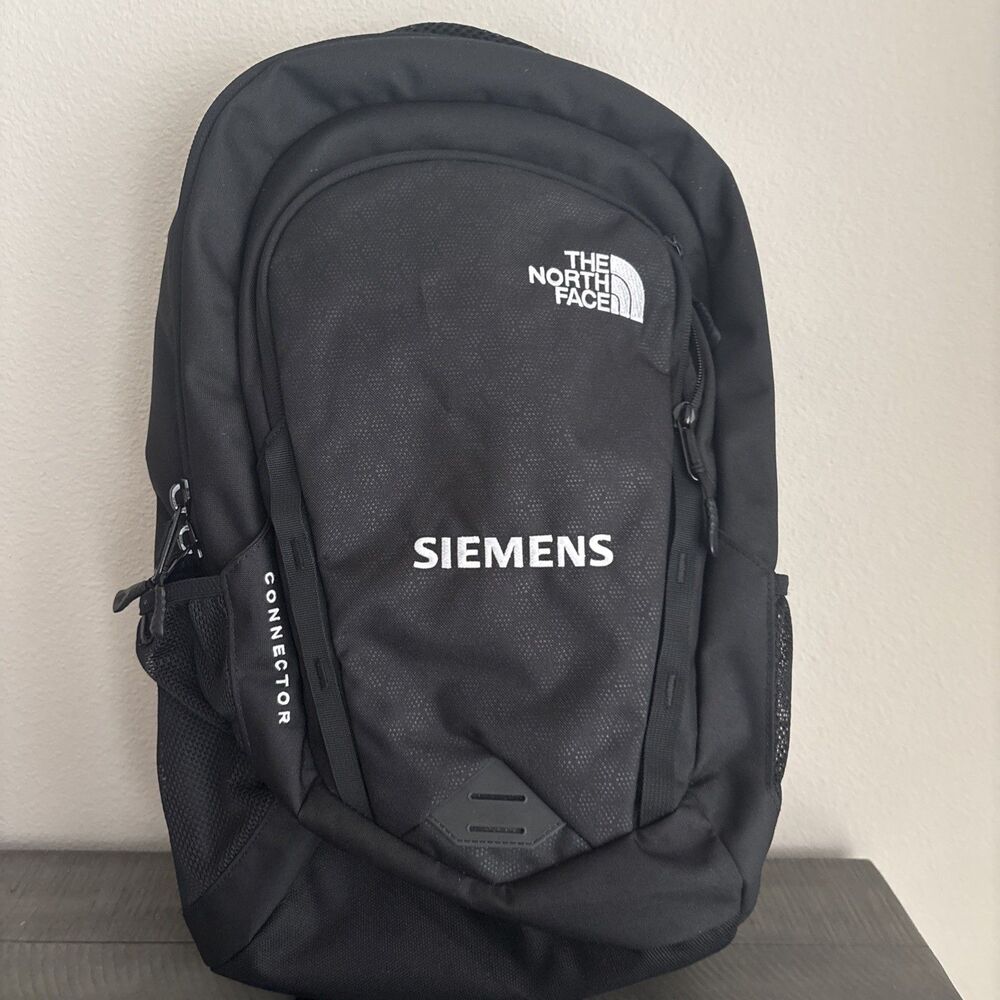 The North Face Black Connector FlexVent Laptop Padded Backpack Siemens